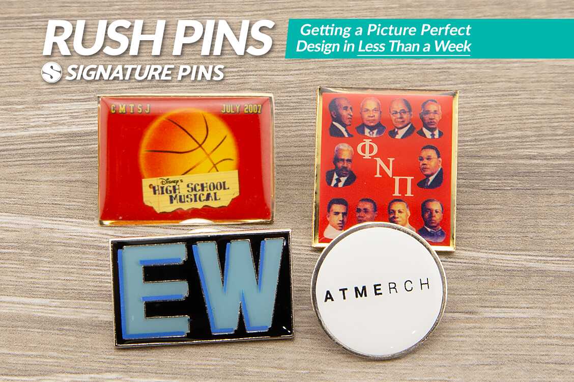 Rush Pins Getting a Picture Perfect Design in Less Than a Week