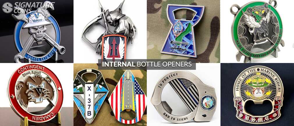 Custom Bottle Openers Signature Coins