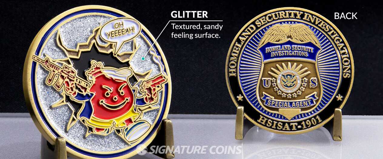 SignatureCoins-Glitter-Enamel-Homeland-Security-Investigations-Challengecoin SignatureCoins-Glitter-Enamel-Homeland-Security-Investigations-Challengecoin