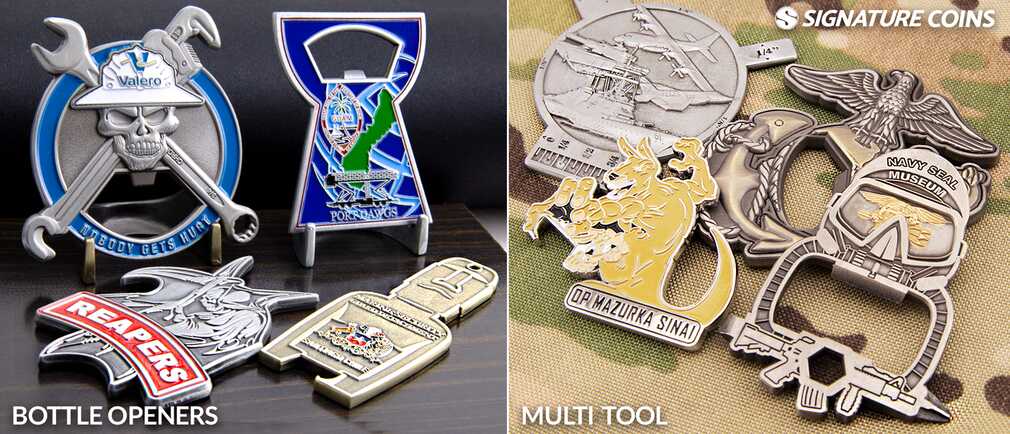 Custom Bottle Openers Signature Coins