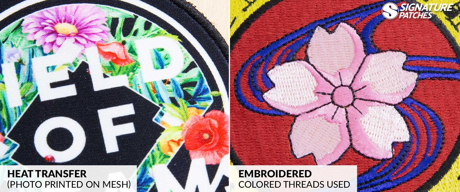 Heat Transfer Patches Bringing Our PicturePerfect Patches Into Focus