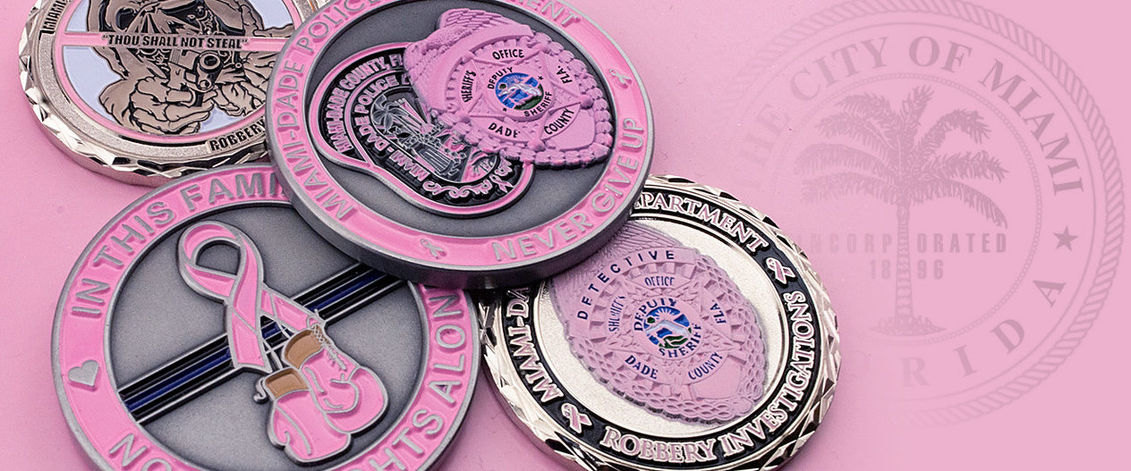 Breast Cancer Challenge Coin Breast Cancer Challenge Coin
