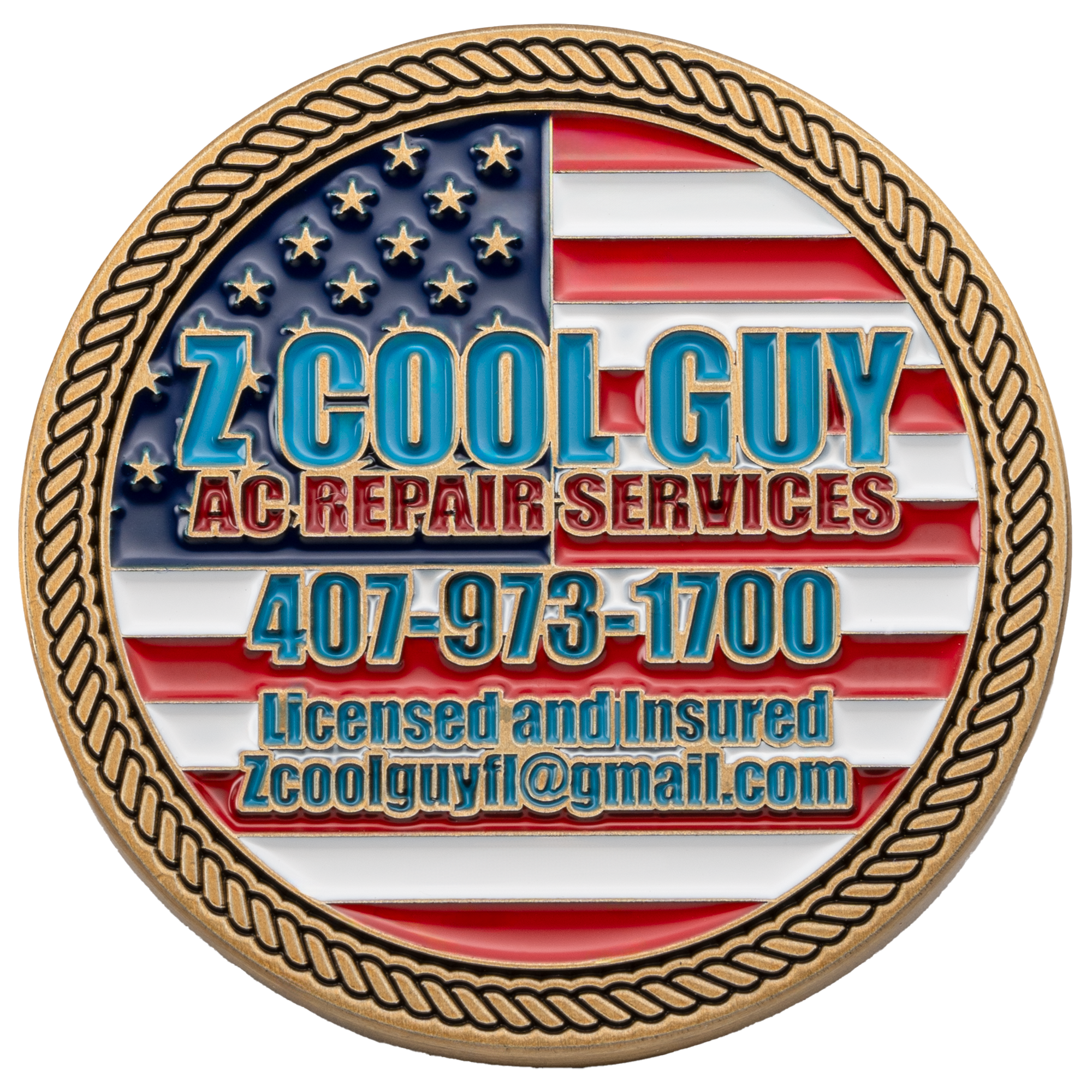 Color On Both Sides - Challenge Coins