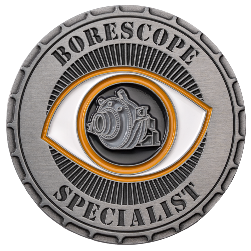 Color On One Side - Challenge Coins